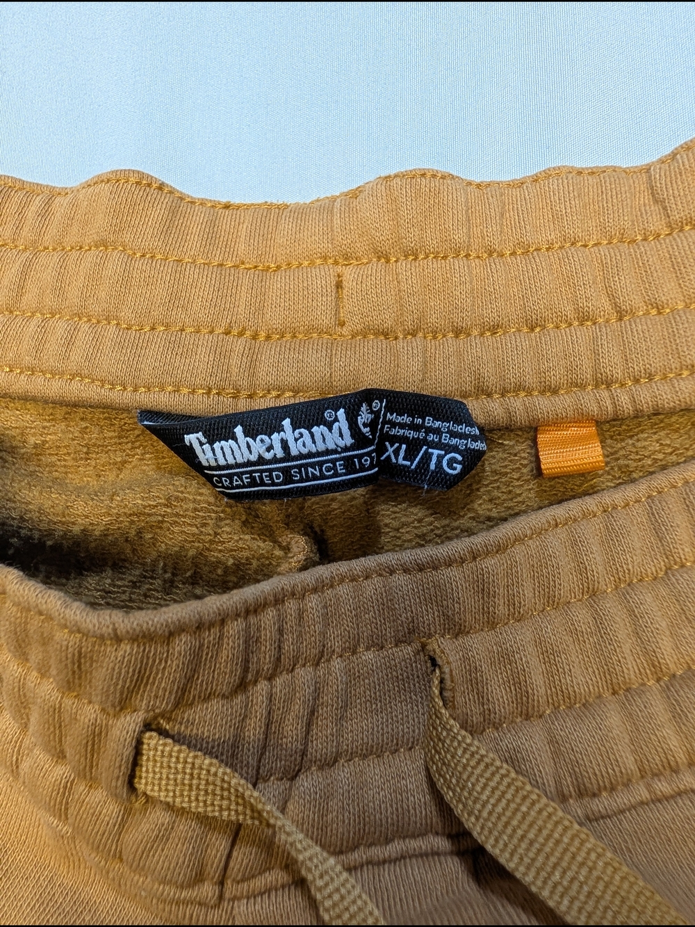 Timberland Men's XL Brown Sweatpants Drawstring Logo - Picture 3 of 7
